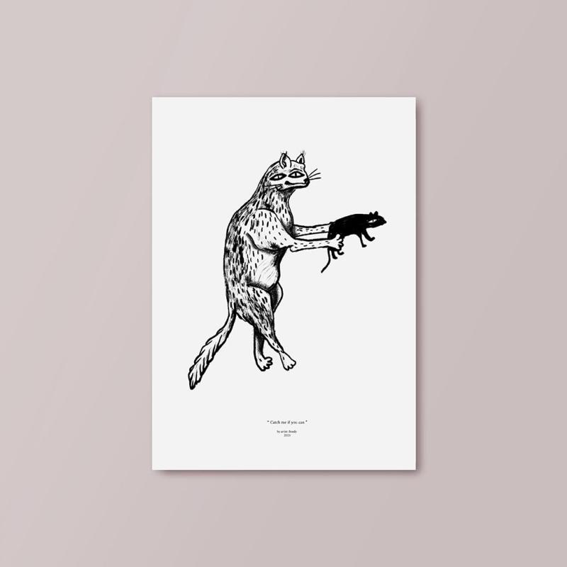 obraz fotka print debaluga funny animals